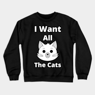 Cats Lover Gifts Crewneck Sweatshirt